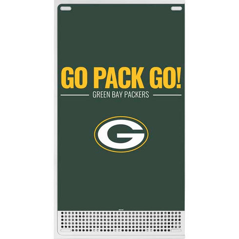 NFL Green Bay Packers Team Motto Xbox Series S Console Skin